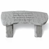 Garden Bench - Gone yet not forgotten…